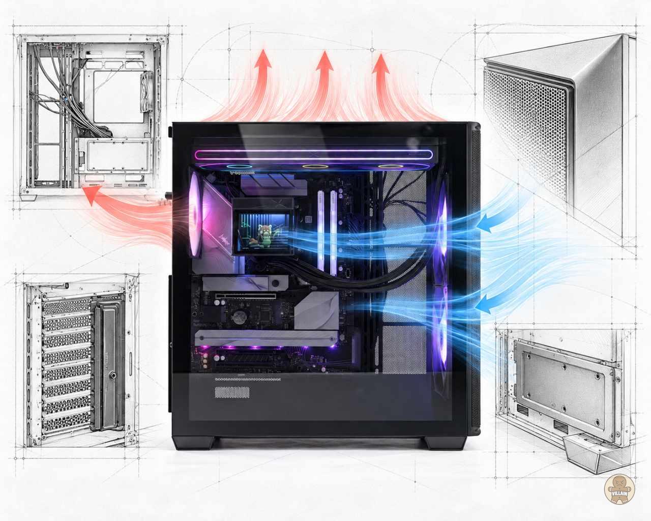 마이크로닉스 WIZMAX 릿지 MAX 케이스 [써보니] 릿지 PRO의 가성비에 우드리안 MAX의 퀄리티를 더하 관련 이미지 36