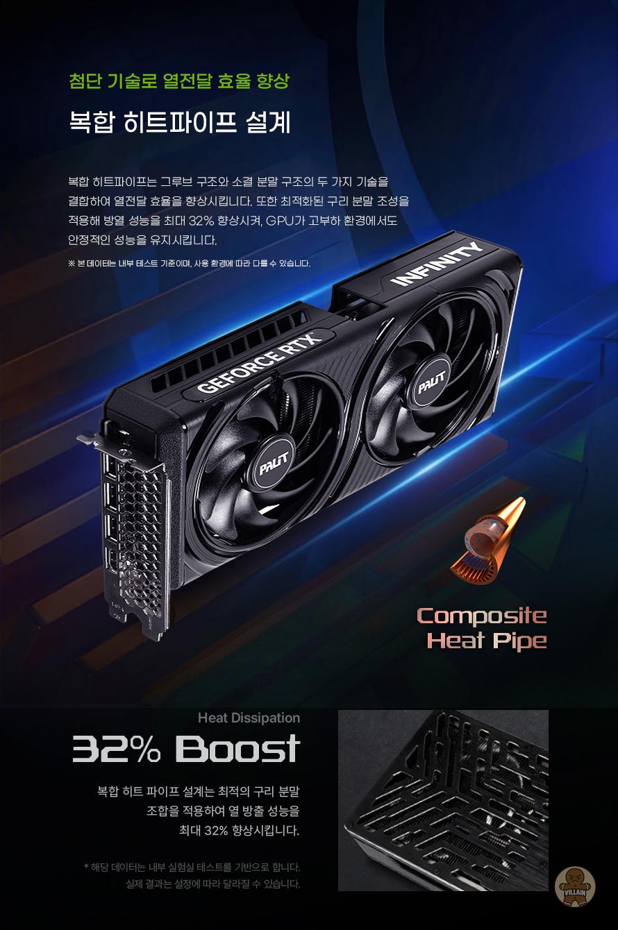 이엠텍, 컴팩트한 2슬롯 설계와 강력한 게이밍 성능의 PALIT 지포스 RTX 5060 INFINITY 2 출시 관련 이미지 3