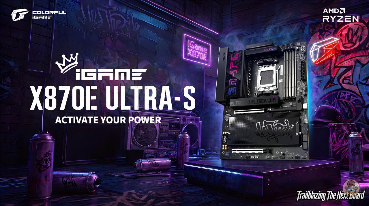 컬러풀, 강력한 게이밍 메인보드 iGame X870E ULTRA-S V14 출시 관련 이미지 1
