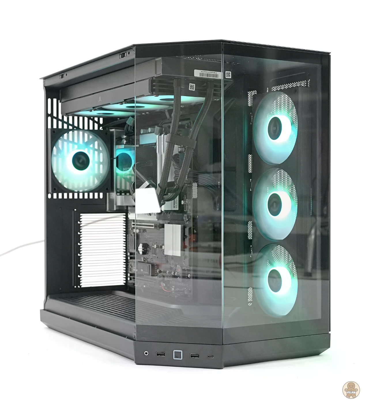 HYTE Y50 RGB 피치 블랙 [써보니] 진화한 어항케이스! 관련 이미지 43