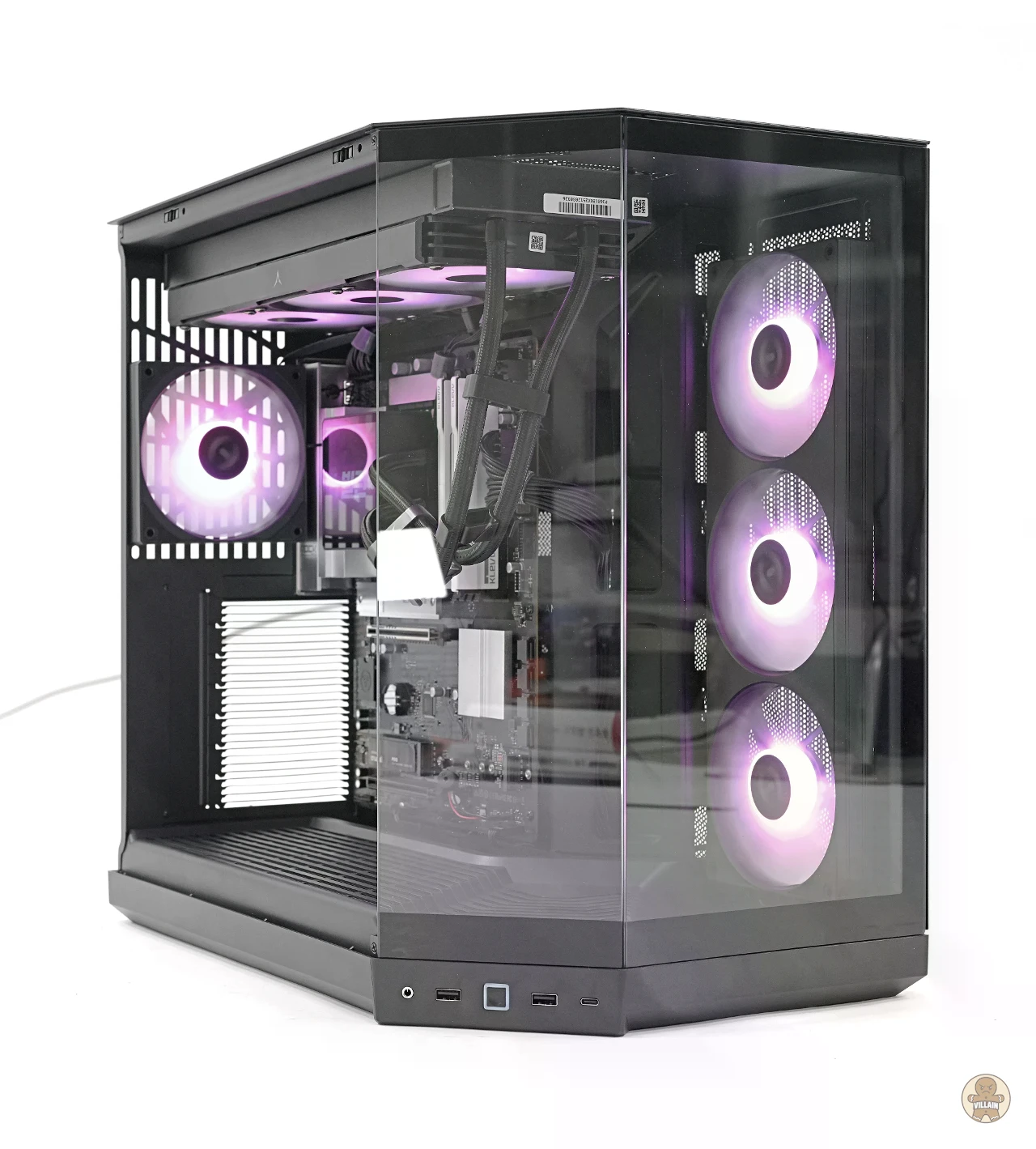 HYTE Y50 RGB 피치 블랙 [써보니] 진화한 어항케이스! 관련 이미지 41
