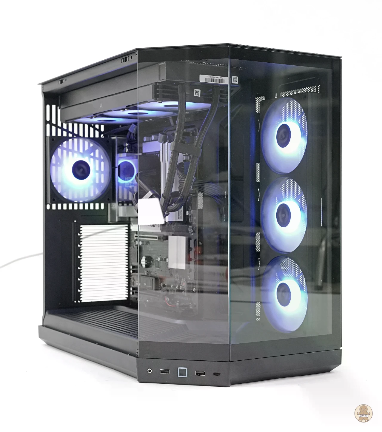 HYTE Y50 RGB 피치 블랙 [써보니] 진화한 어항케이스! 관련 이미지 42