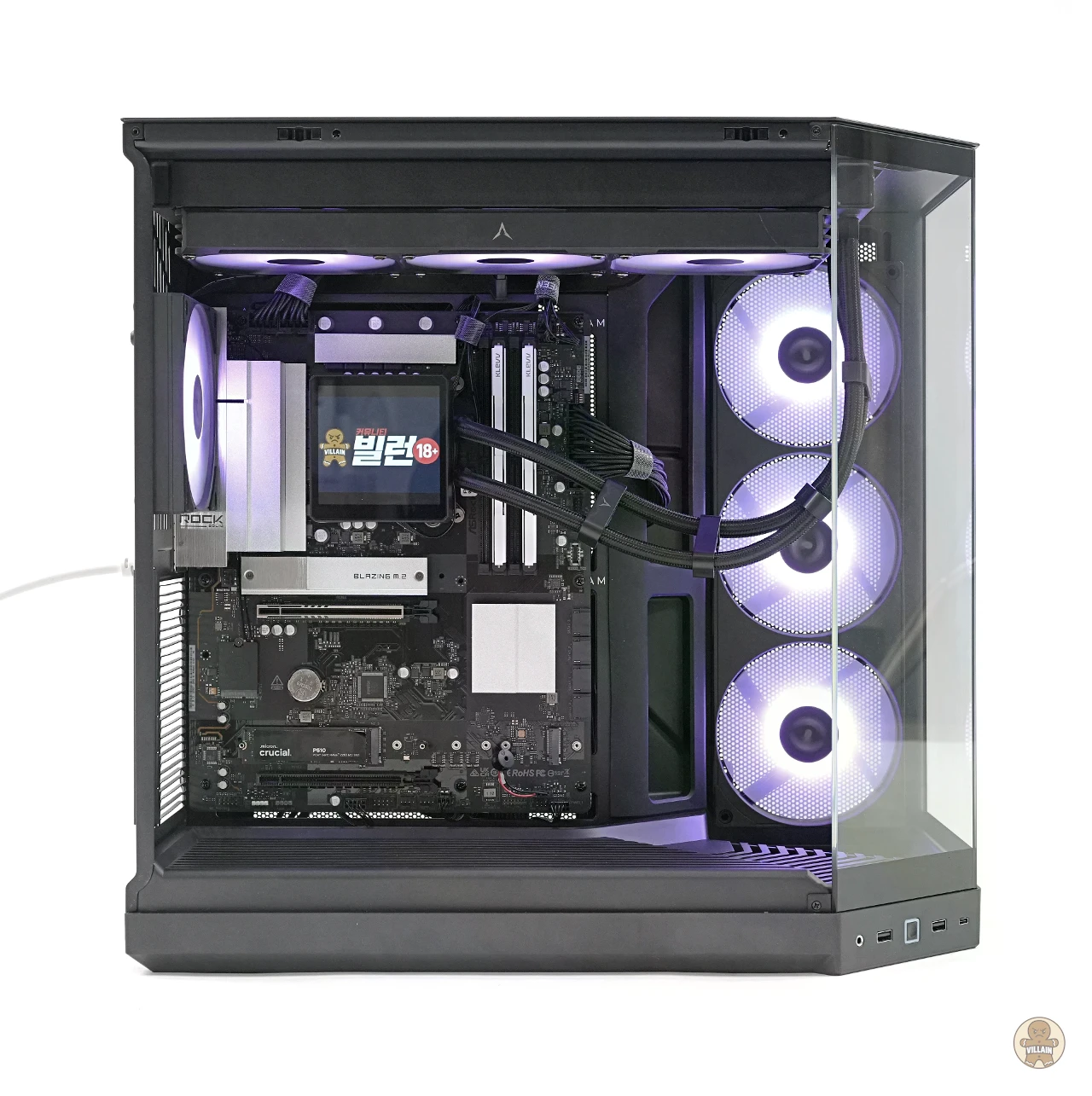 HYTE Y50 RGB 피치 블랙 [써보니] 진화한 어항케이스! 관련 이미지 38