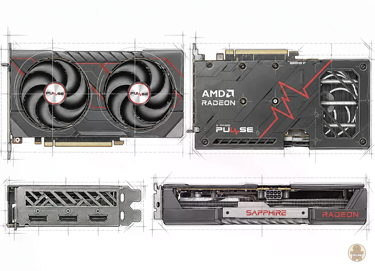 라데온 RX 7600 vs 지포스 RTX 3050, 라데온 RX 9060 vs 지포스 RTX 5050 관련 이미지 12