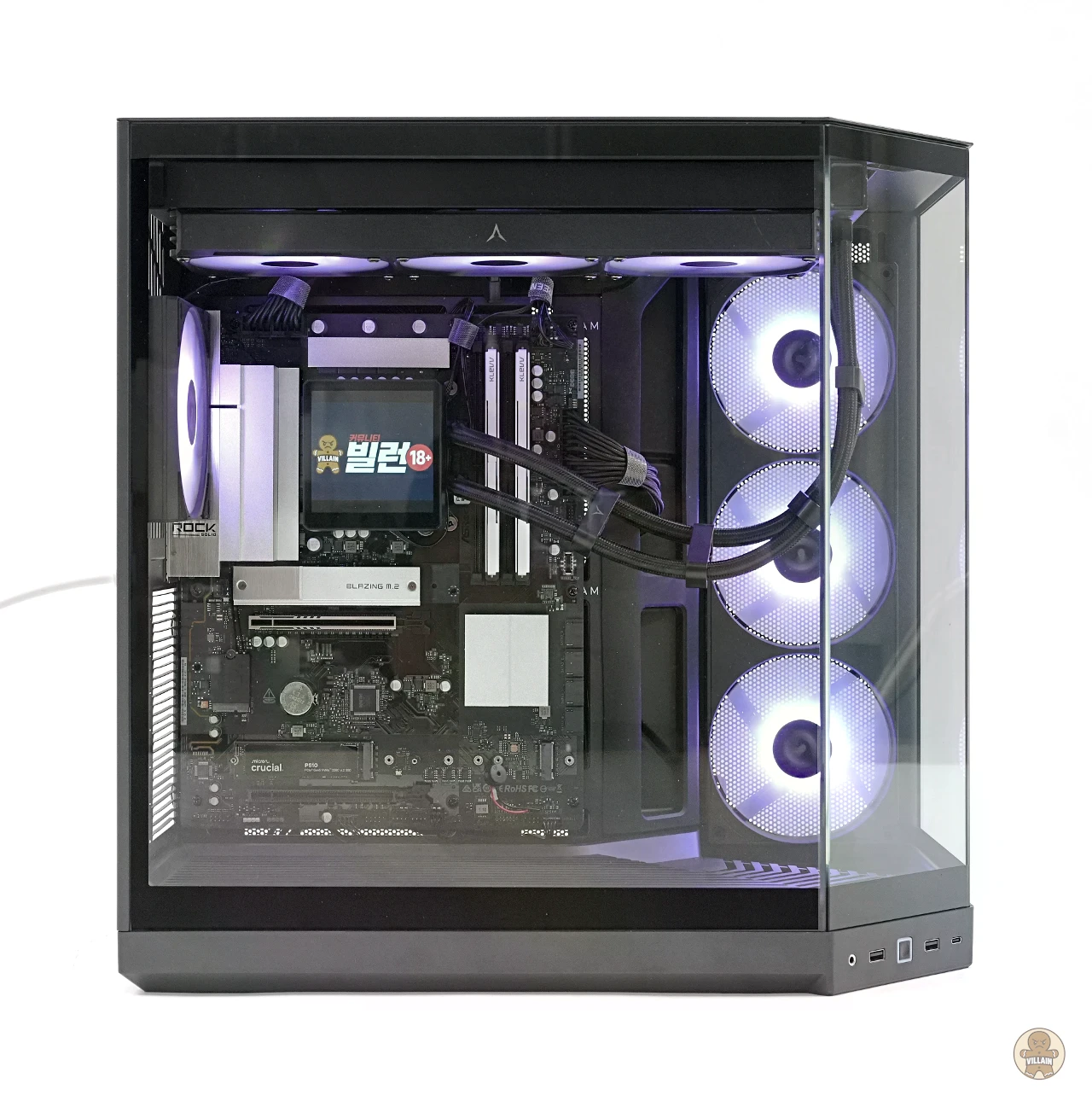HYTE Y50 RGB 피치 블랙 [써보니] 진화한 어항케이스! 관련 이미지 47
