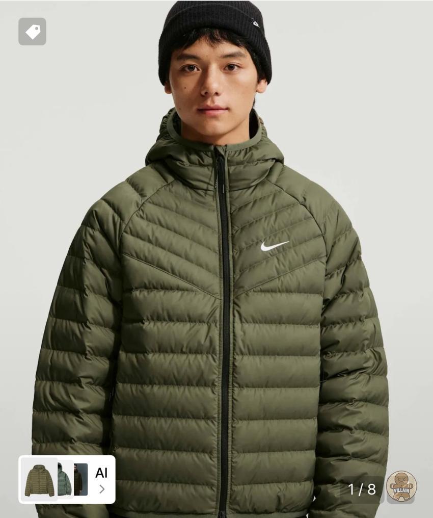 [무신사] 나이키 윈드러너 경량 다운 마이크로채널 재킷 관련 이미지 1