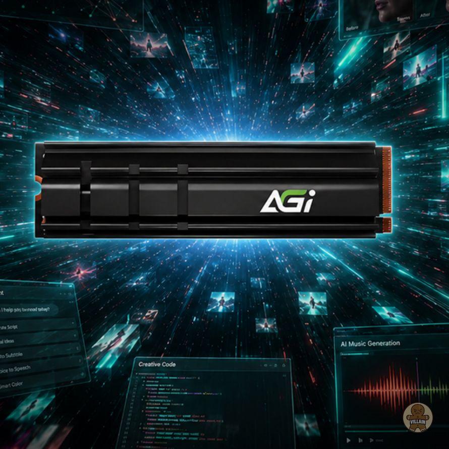 서린씨앤아이, AGI AI858 PCIe 5.0 NVMe SSD 2TB 출시 관련 이미지 3